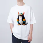 ソワソワのリスザル Oversized T-Shirt