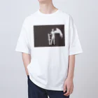 受付係みっちーの片翼のロケラン文字なし Oversized T-Shirt