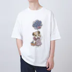 猫のきぬくんのお店のハニーちゃん Oversized T-Shirt