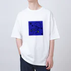 handmade asyouareの天の川クラゲ Oversized T-Shirt