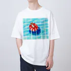 segasworksのプールのトラちゃん Oversized T-Shirt