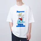 ホワイトドラゴン　タイトくん💙のあなたの夏がいい思い出になりますように Oversized T-Shirt