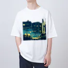 m450 (まそ)のあの街どの街 Oversized T-Shirt