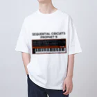 Vintage Synthesizers | aaaaakiiiiiのSequential Circuits Prophet 5 Vintage Synthesizer Oversized T-Shirt