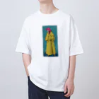 小僧の店の黄色のコート Oversized T-Shirt