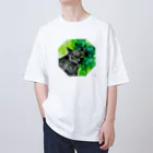 NEKONEEの黒恵 Oversized T-Shirt