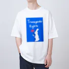 zimei-diary のTransgender Rights Rabbit  オーバーサイズTシャツ