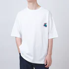 HIPHOPあにまるのHIPHOPな兎 オーバーサイズTシャツ