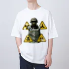 Y.T.S.D.F.Design　自衛隊関連デザインのNBC Oversized T-Shirt