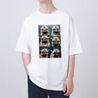 TakashiSのThe Pug Spectrum Oversized T-Shirt