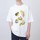 mofusandのレモンソーダにゃん Oversized T-Shirt