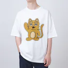 須田ふくろうの素直な猫のスナネコ オーバーサイズTシャツ