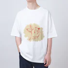 三月うさぎのみせのごはん！ オーバーサイズTシャツ