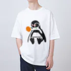 nagisa-ya(なぎさや) ペンギン雑貨のフンボルトペンギンのぬいぐるみ オーバーサイズTシャツ