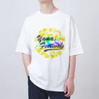 川上牧場のヤマフェスステッカー（黄色） Oversized T-Shirt