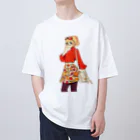 桜音ことこ企画の赤いスウィター オーバーサイズTシャツ