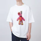 NAKED QUILTのウサチャ Oversized T-Shirt