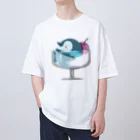 A33のペンギンシャーベット、はじめました Oversized T-Shirt