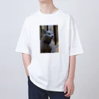 お昼寝クラブ　リクのお店のお昼寝クラブ会長　リク Oversized T-Shirt