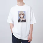 うみにやのぴす。 オーバーサイズTシャツ