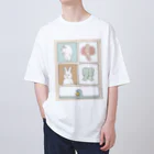 makomoのおもしろショップのうれしい絵ポスター Oversized T-Shirt