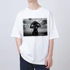 THCOT CLASSICS オカラジグッズ STOREの2023八尺様T　2chメモリアルシリーズ Oversized T-Shirt