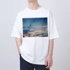 いさなの空-01 オーバーサイズTシャツ