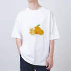 Mame WagonのChu Chu Orange オーバーサイズTシャツ