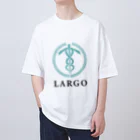 NPO法人LARGOのNPO法人LARGO 公式ロゴアイテム Oversized T-Shirt