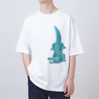 KOPETO のワイルドキュートなわにさん オーバーサイズTシャツ