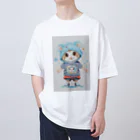 ka-washopのハムちゃりcuteグッズ オーバーサイズTシャツ