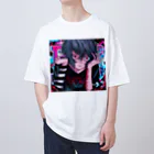 洗脳カルトランドのリスカくん Oversized T-Shirt