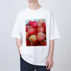 ちの間の瑞々しいさくらんぼシリーズ Oversized T-Shirt