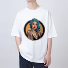 streetsnapのUrban Inked Chic、片面プリントTシャツ、期間限定 オーバーサイズTシャツ