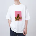 Golden_Retriever_RINのゴールデンレトリバー　RIN Oversized T-Shirt