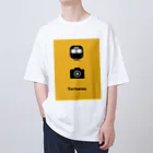 【KOTCH】 Tシャツショップの撮り鉄　イエロー オーバーサイズTシャツ