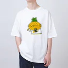 YUTANEKO公式ショップのパイナップルの日 Oversized T-Shirt