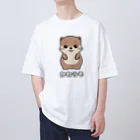 Ponjuのキュートなカワウソ2 Oversized T-Shirt