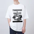 🌙12moonMonsterZ🌙のティラノサウルスvsネアンデルターレンシス Oversized T-Shirt