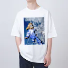 苔類のSoraneko オーバーサイズTシャツ