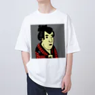 じゃぱにぃずぴぃぽぅの三代目市川八百蔵の田辺文蔵 Oversized T-Shirt