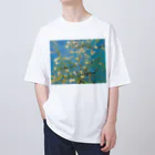 世界の名画館 SHOPのゴッホ「花咲くアーモンドの木の枝」 Oversized T-Shirt