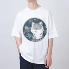 まりもの宇宙ユキヒョウ Oversized T-Shirt