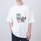 おさしみの夏のおさしみちゃん オーバーサイズTシャツ