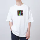 Y&Mの空に輝く星たちのように美しく光り輝くシティー Oversized T-Shirt