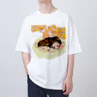 コハクのネコにゃべのコハク！ Oversized T-Shirt