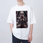 メカニカルシンセゾンビオンラインのメカニカルシンセゾンビのイラストのグッズ　#5 Oversized T-Shirt