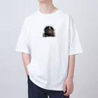 スペースキャットコレクションの🚀 宇宙猫スペーススーツグッズ 🚀 オーバーサイズTシャツ