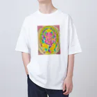 honhon180のピンクガネーシャ Oversized T-Shirt