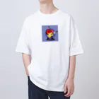 satomatoのイラストのギターを弾くトマトくん Oversized T-Shirt